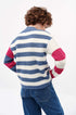womens striped sweater
